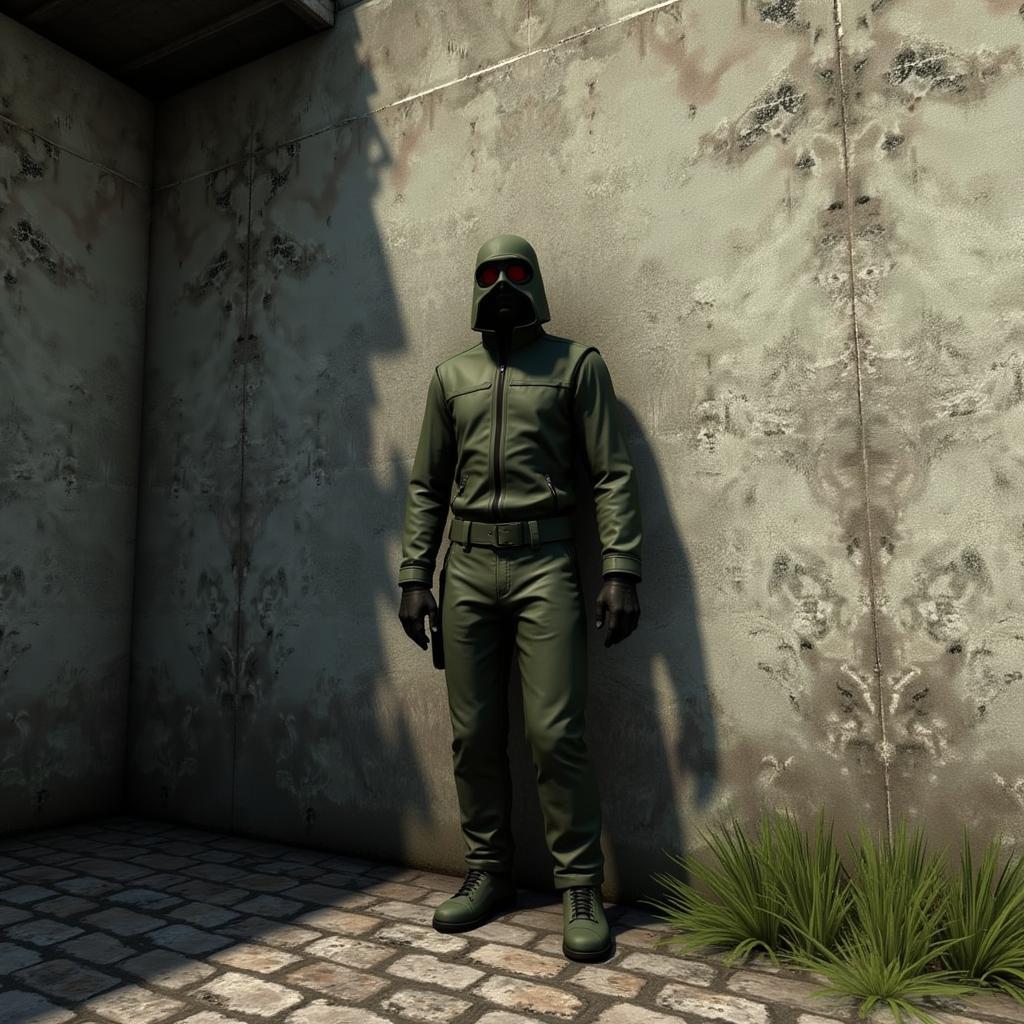 Example of Bug Camo in FPS Game