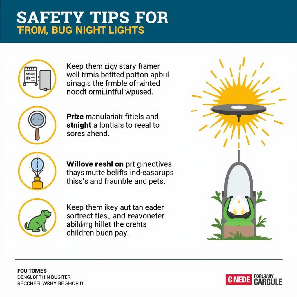 Bug Night Light Safety Tips