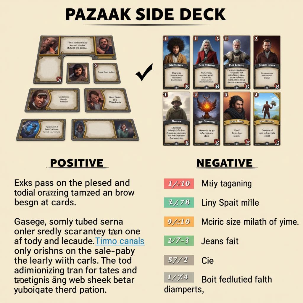 Example of a Balanced Pazaak Side Deck