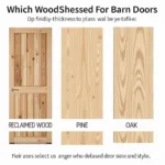 Choosing the Right Materials for Your Barn Door