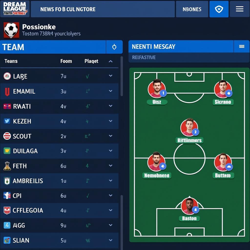 Building a Dream Team in Dream League Youth Football