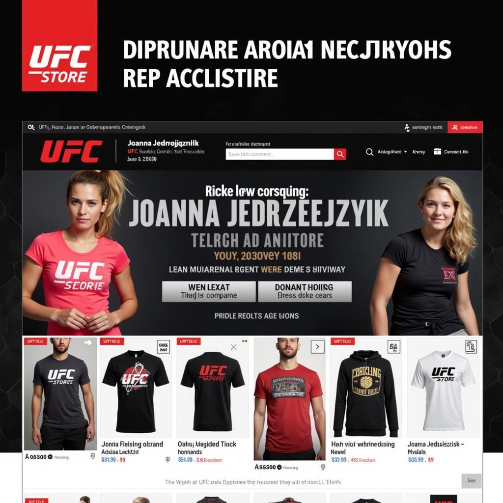 Buying Authentic Joanna Jedrzejczyk Merchandise