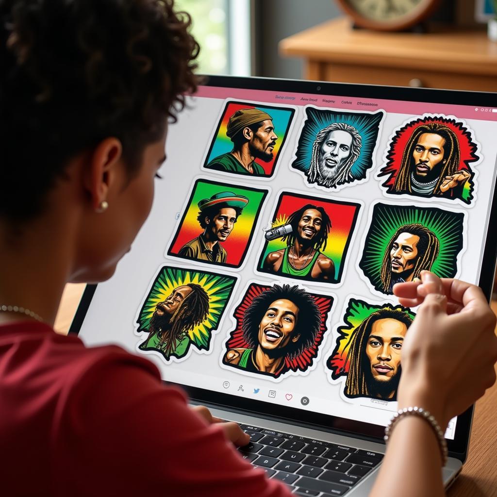 Buying Stickers Reggae Online