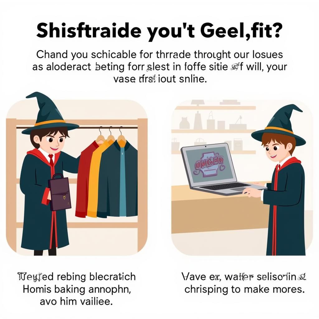 Buying Wizard Robes: Online vs. Offline Shopping