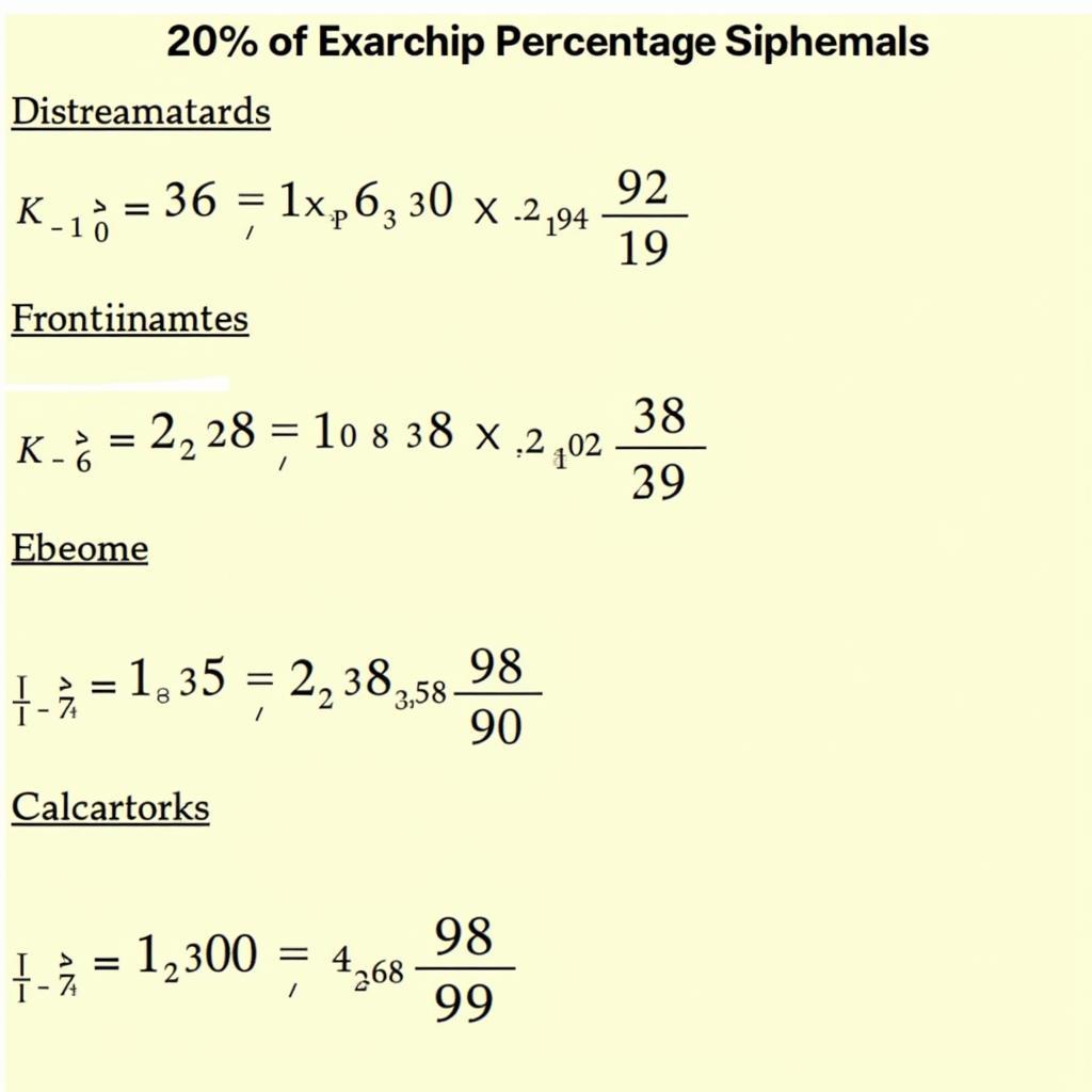 Calculating 20% of 98: Different Methods