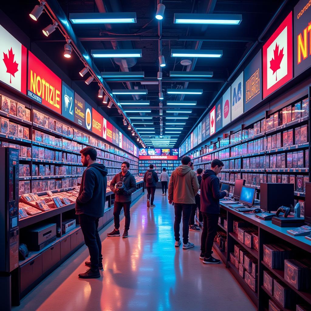 Canadian Gaming Store Interior