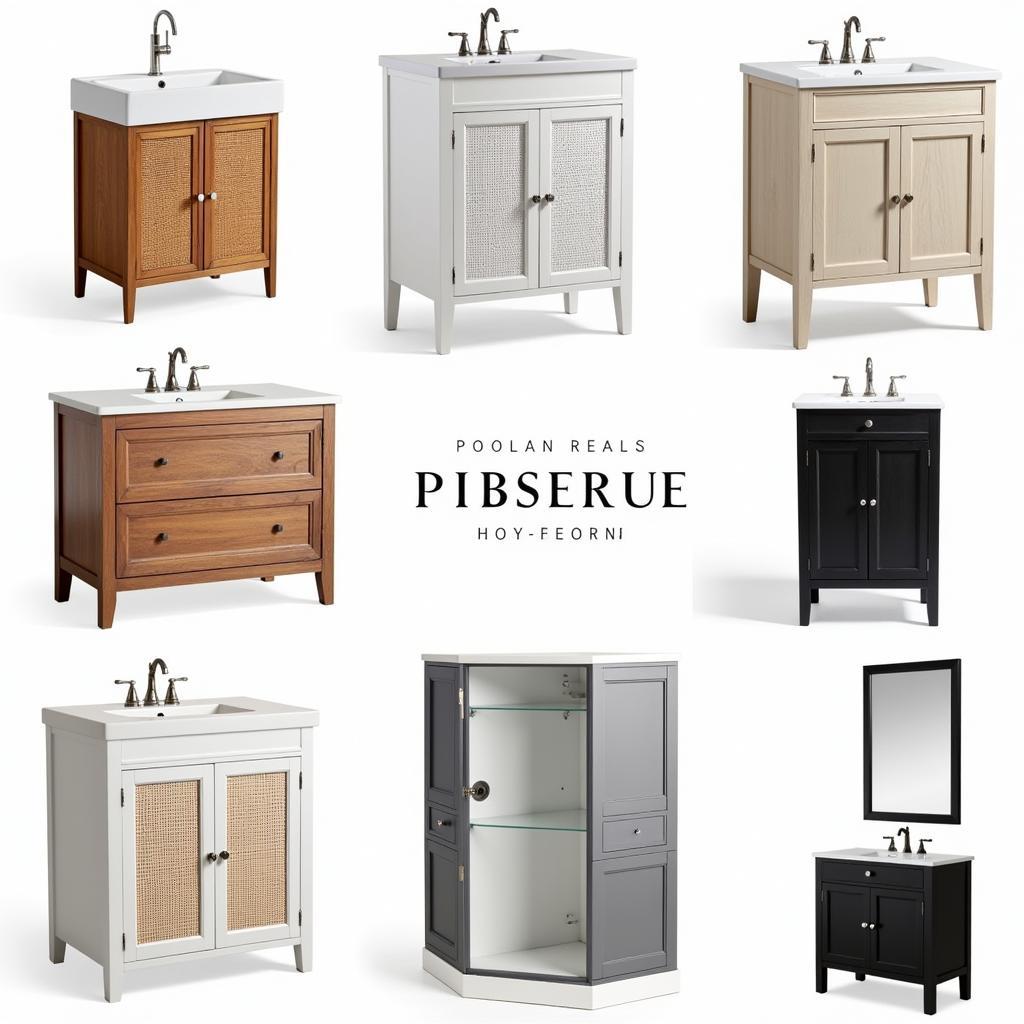 Cane Bathroom Cabinet Styles