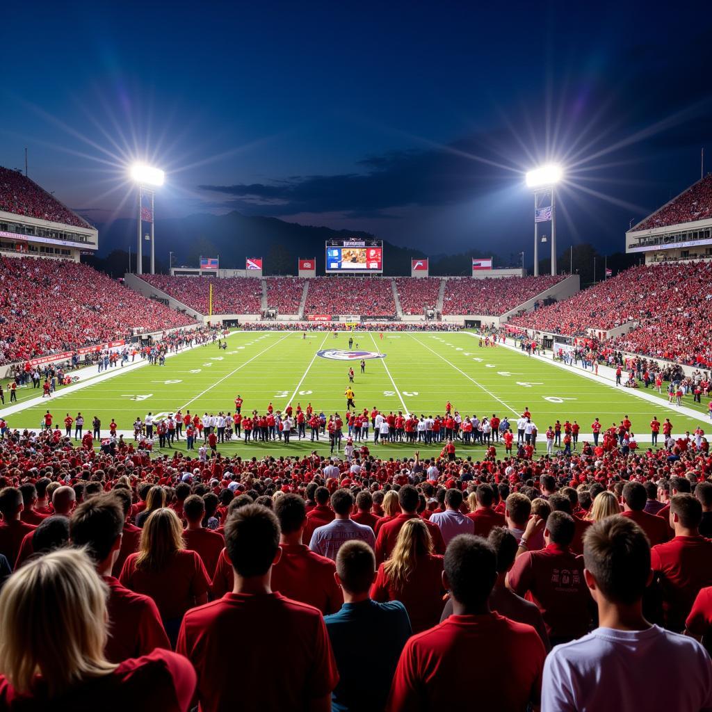 Caroline Cavaliers Packed Stadium