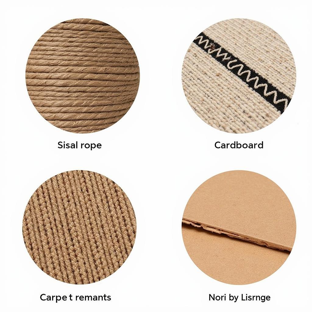 Cat Scratching Post Materials