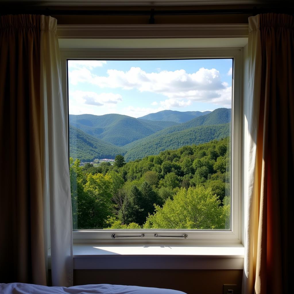 Catskills Hotel Room View