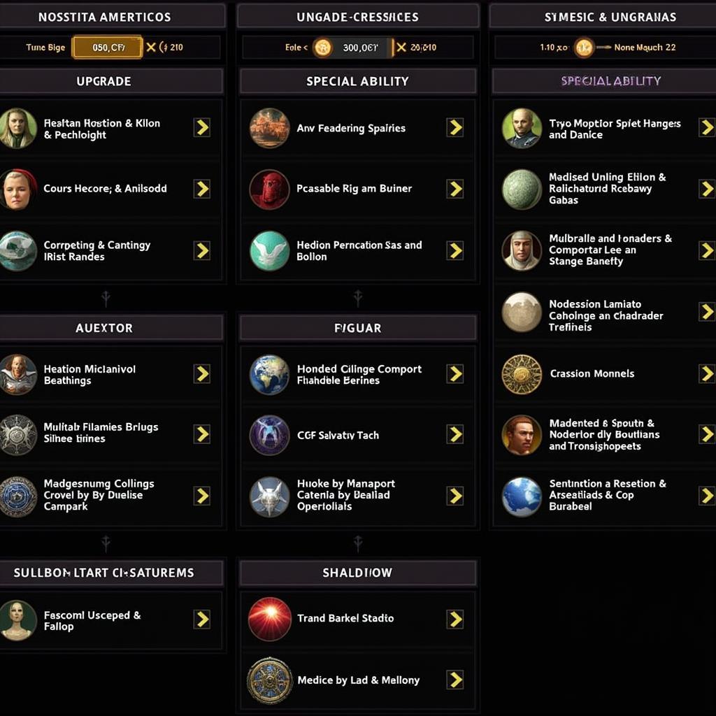 C&C Menu Faction Specific Options and Upgrades