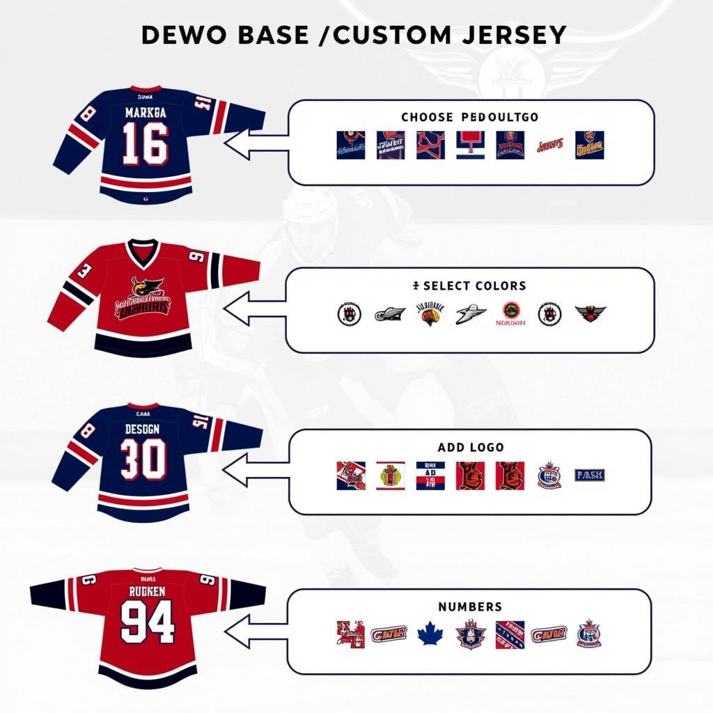 CCM Custom Jersey Design Process