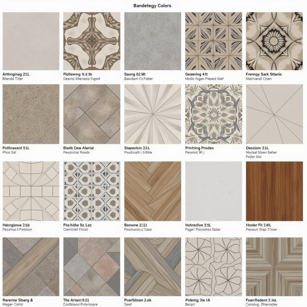 Ceramic and Porcelain Floor Room Tiles for Different Styles