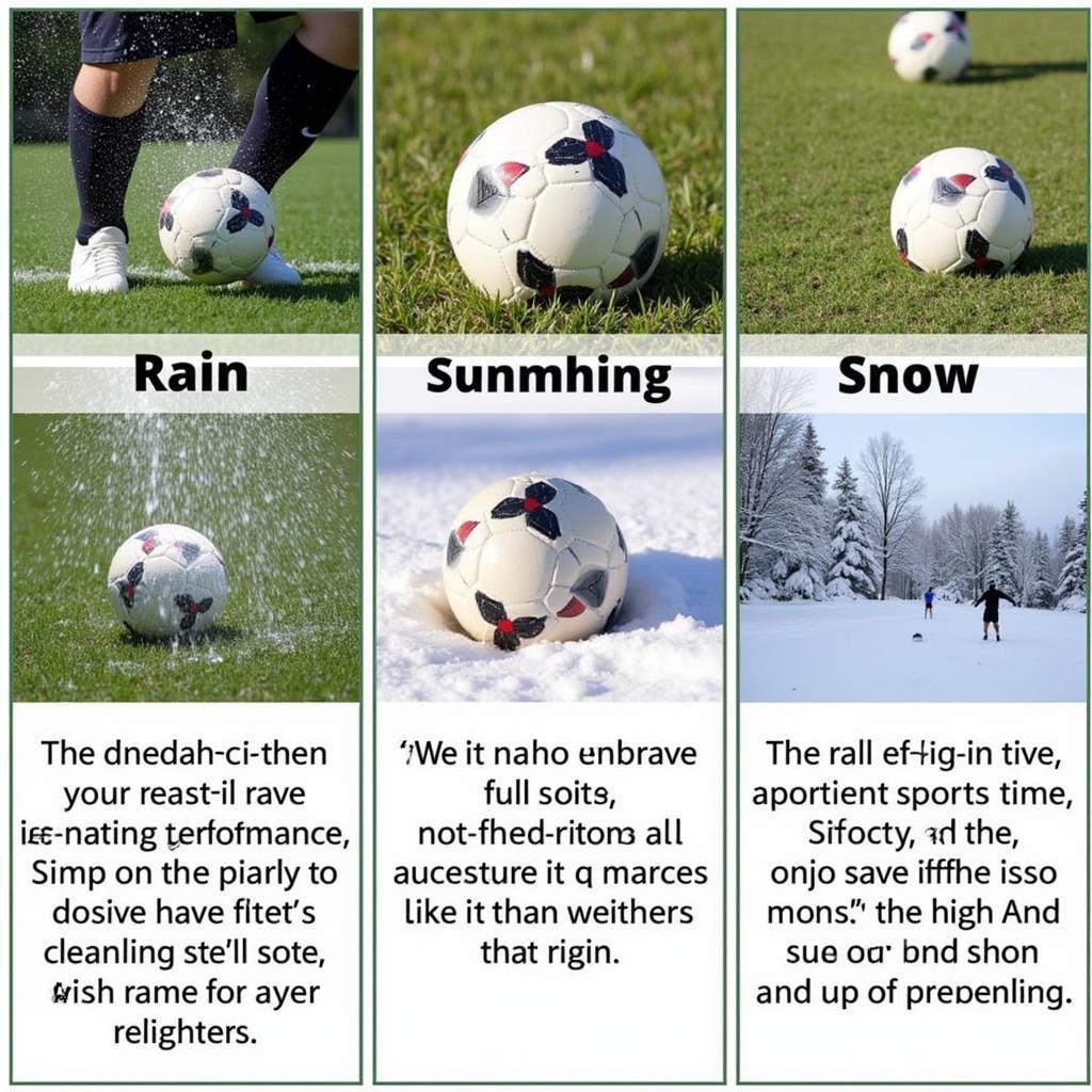 Champion Sports Soccer Ball Performance in Different Weather Conditions