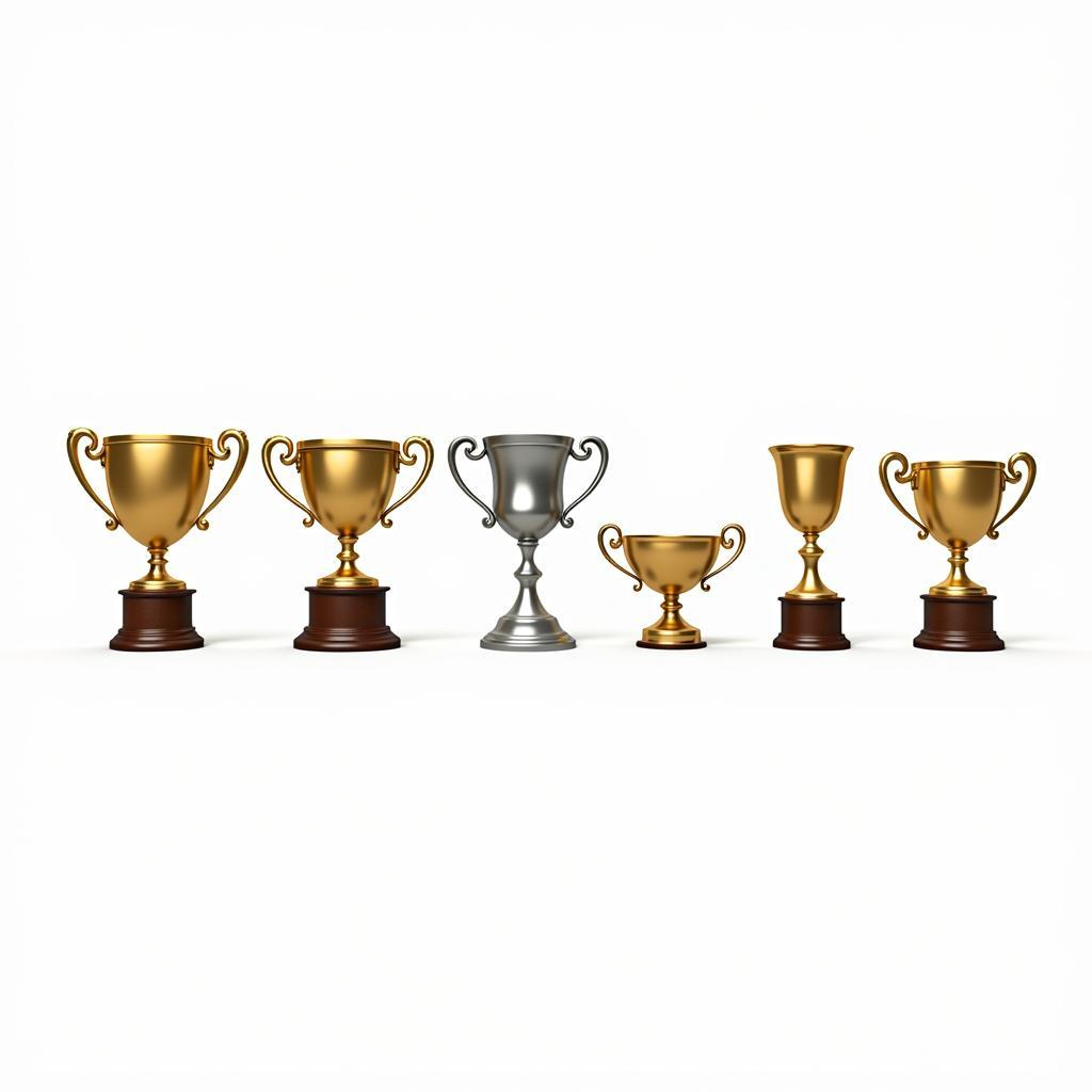 Various Designs of Champions Cups