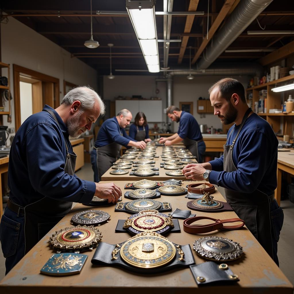 Championship Belt Manufacturing Process