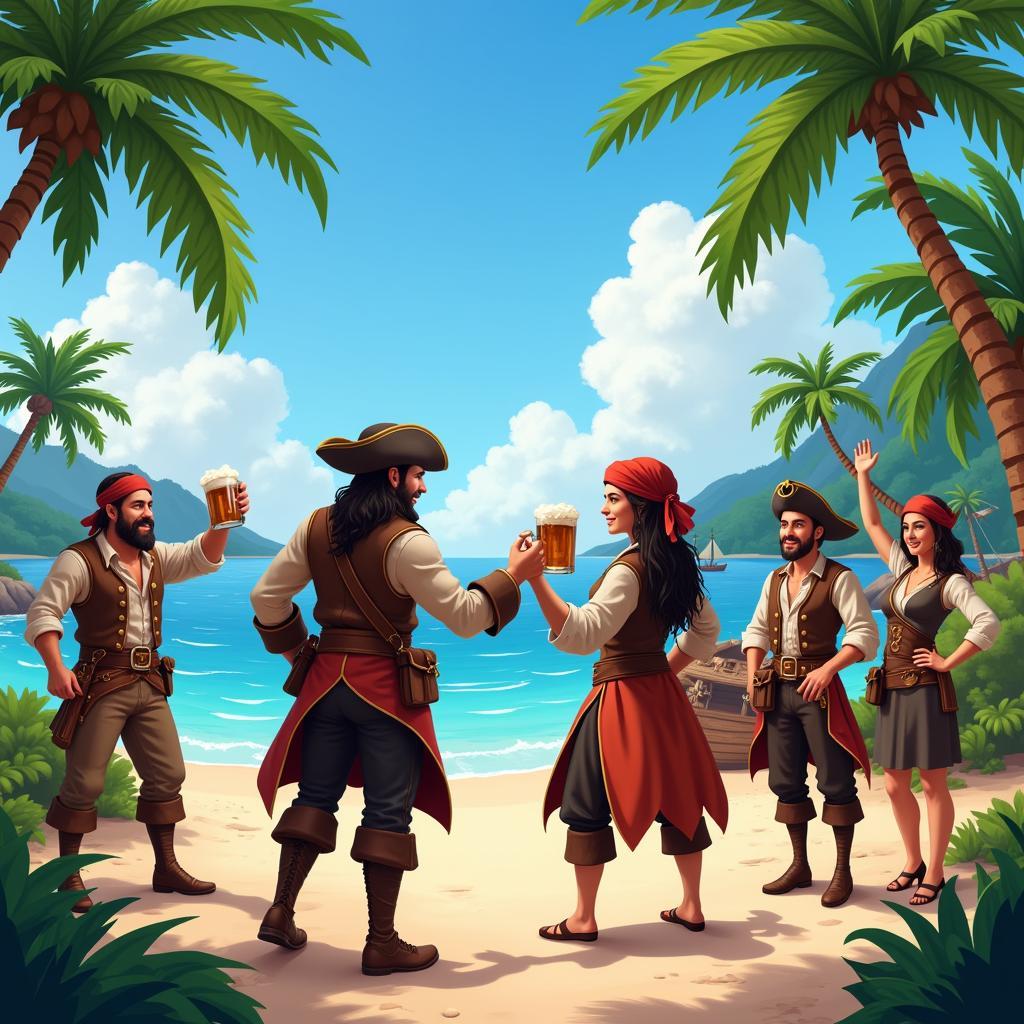 Changing Servers to Join Friends in Sea of Thieves