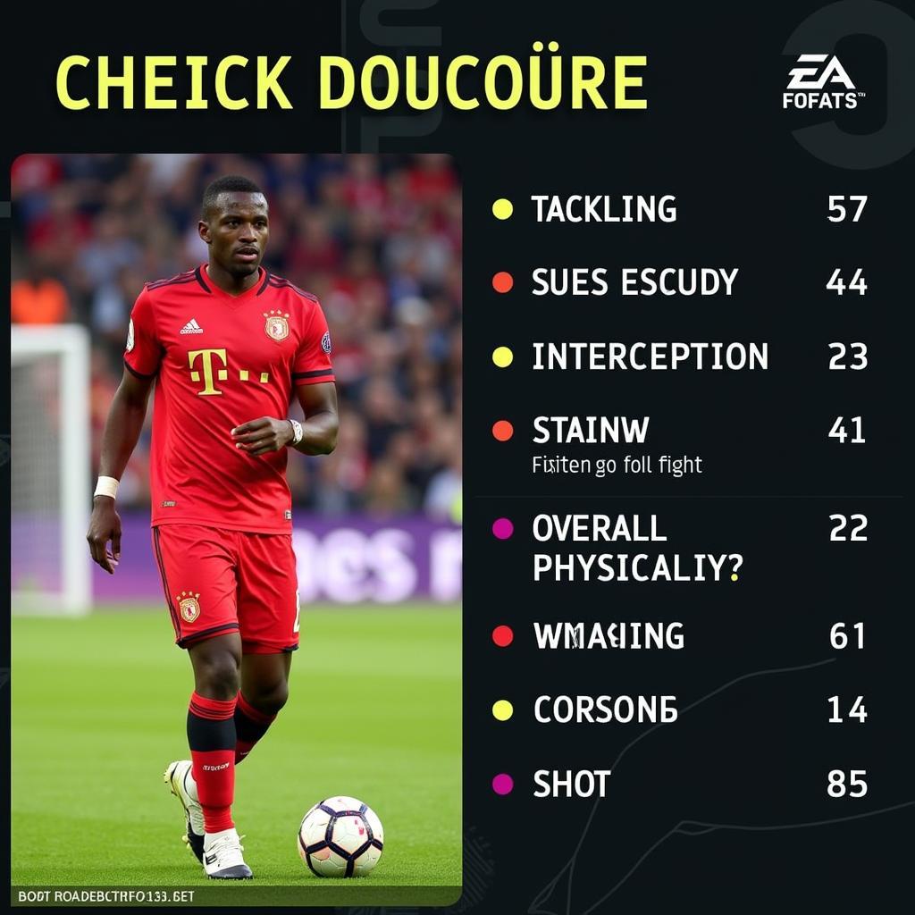 Cheick Doucouré's FIFA 23 In-Game Stats