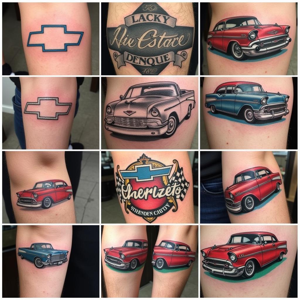 Different Chevy Tattoo Designs