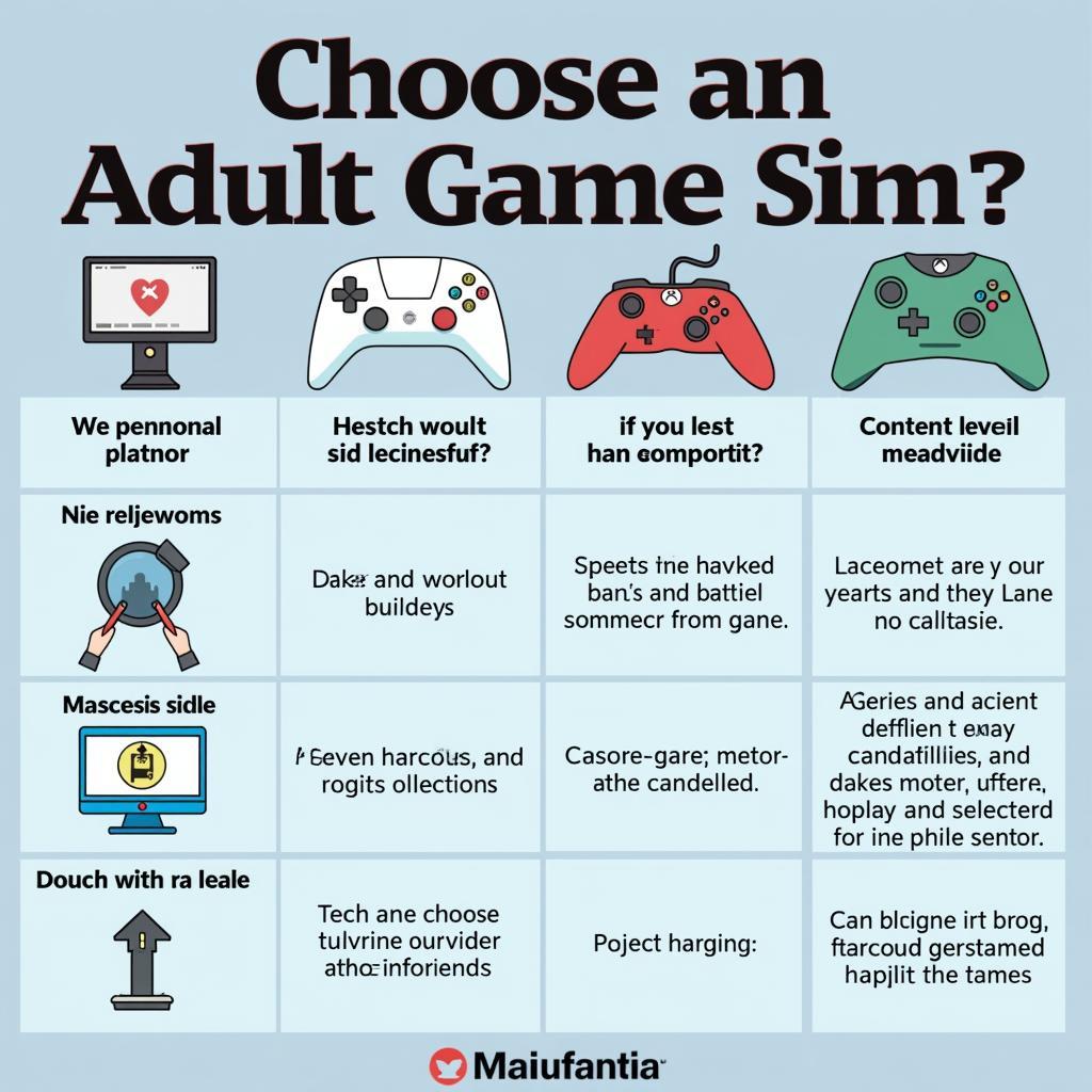 Choosing the Right Adult Game Sim