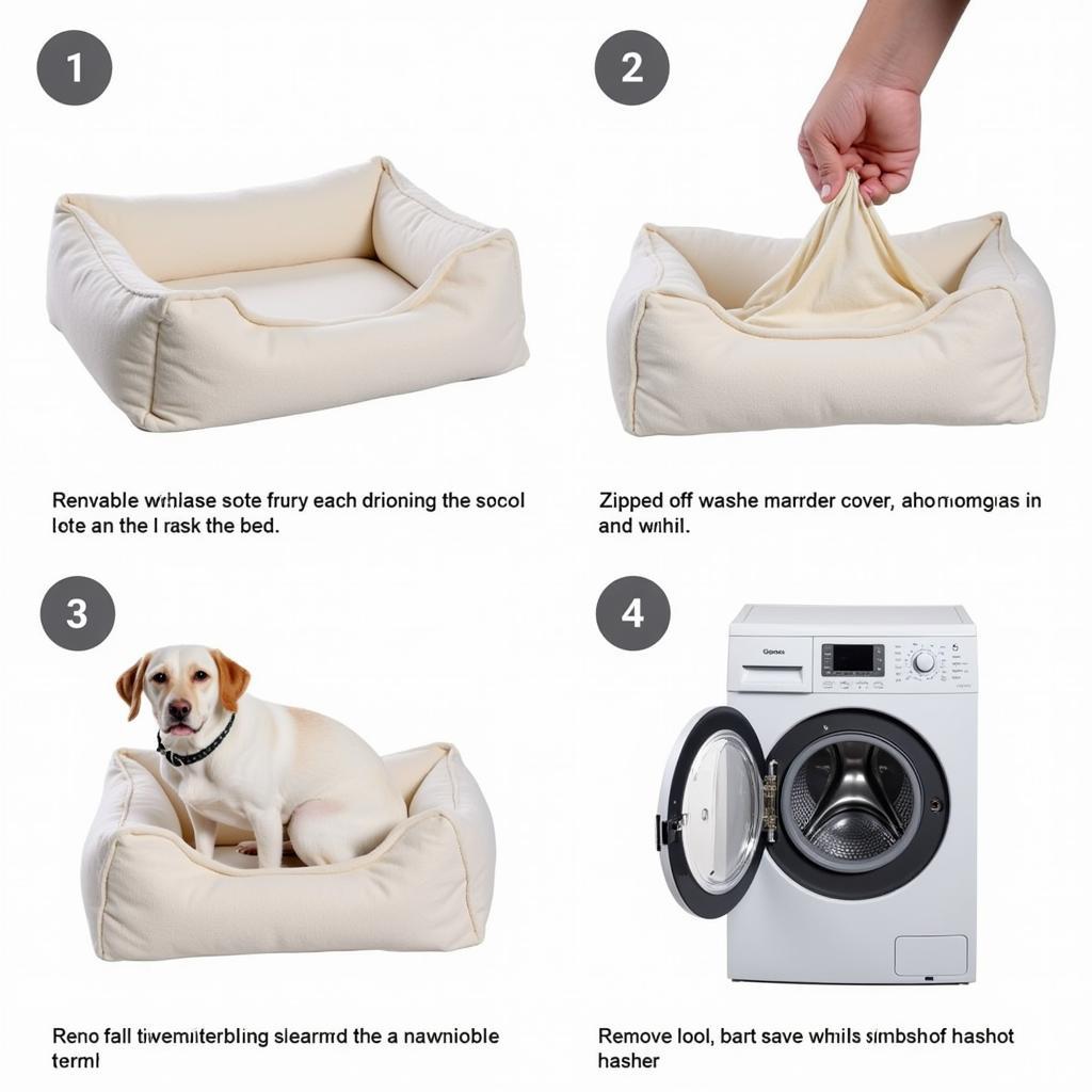 Cleaning a Marshmallow Pet Bed