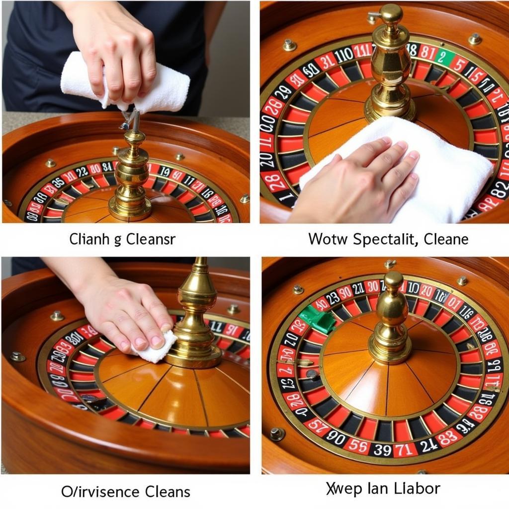 Cleaning and Maintaining a Wooden Roulette Wheel