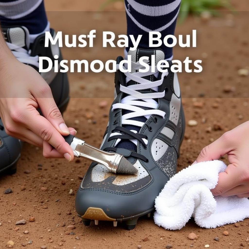 Cleaning Diamond Cleats After a Game