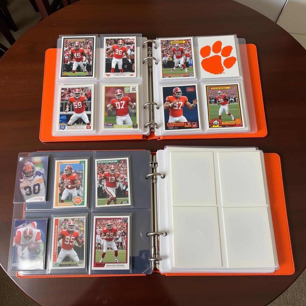 Clemson Football Card Collection