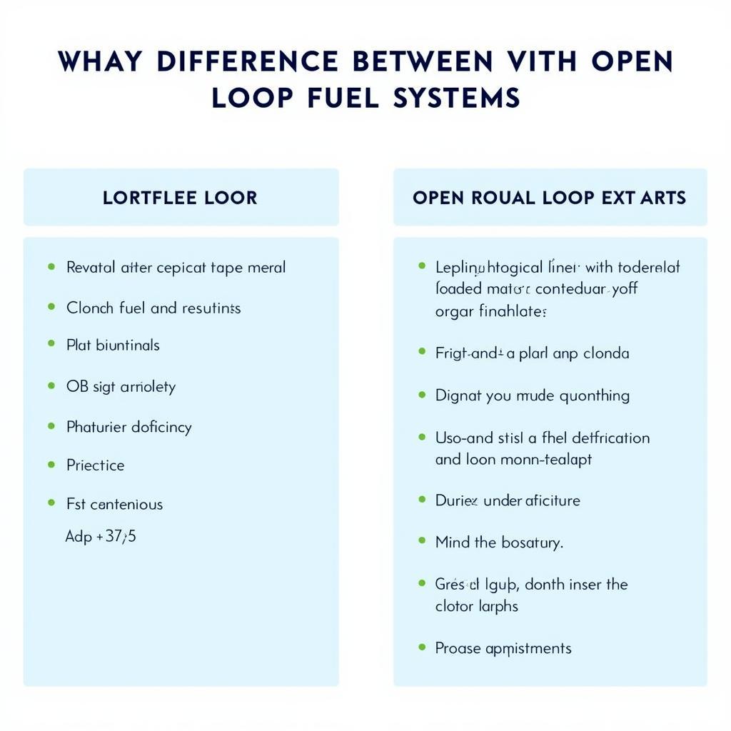 Closed Loop vs Open Loop Fuel System