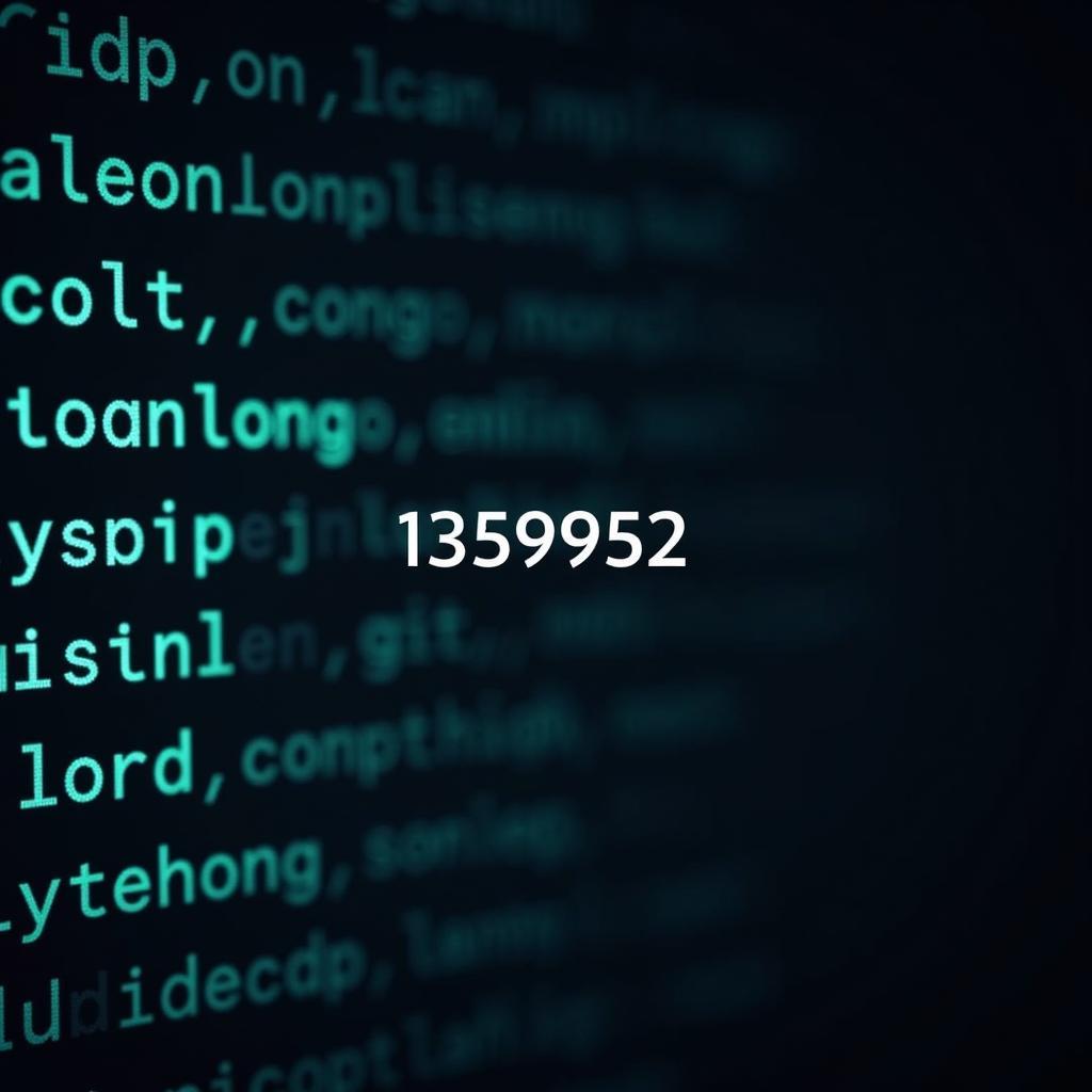 Code Cipher 13599552: Exploring the possibilities of the number as a coded message or a complex cipher.