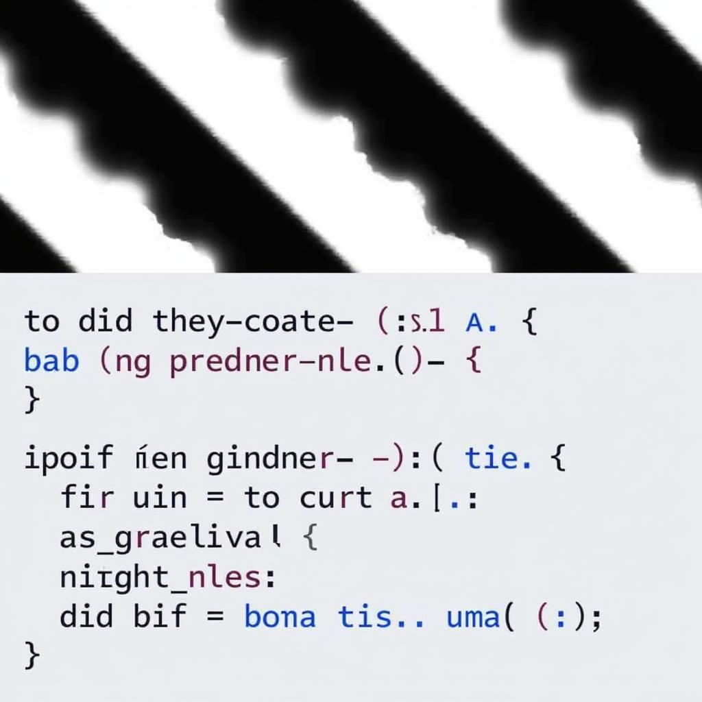 Coding Example for Diagonal Tiles