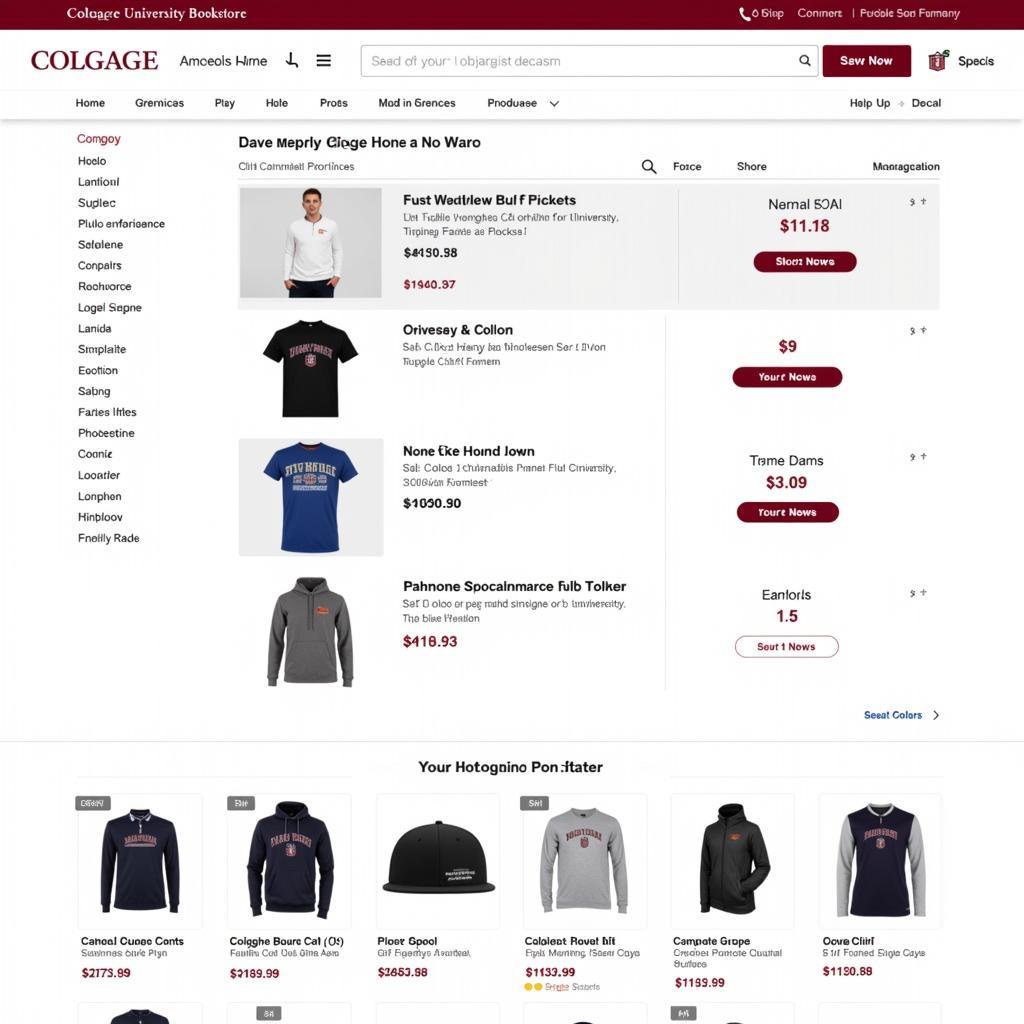 Shopping for Colgate Apparel Online