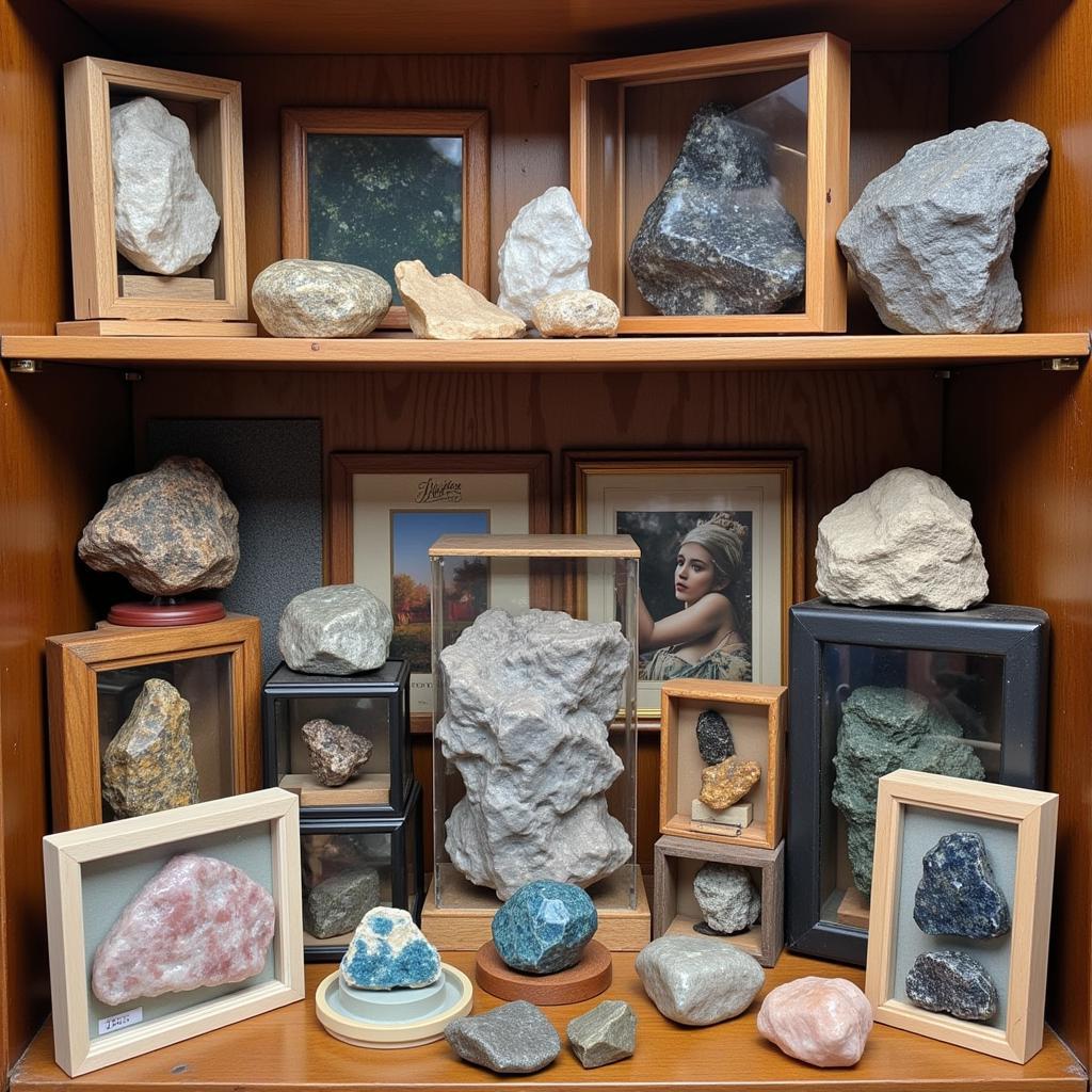 Displaying and Storing Collectable Rocks