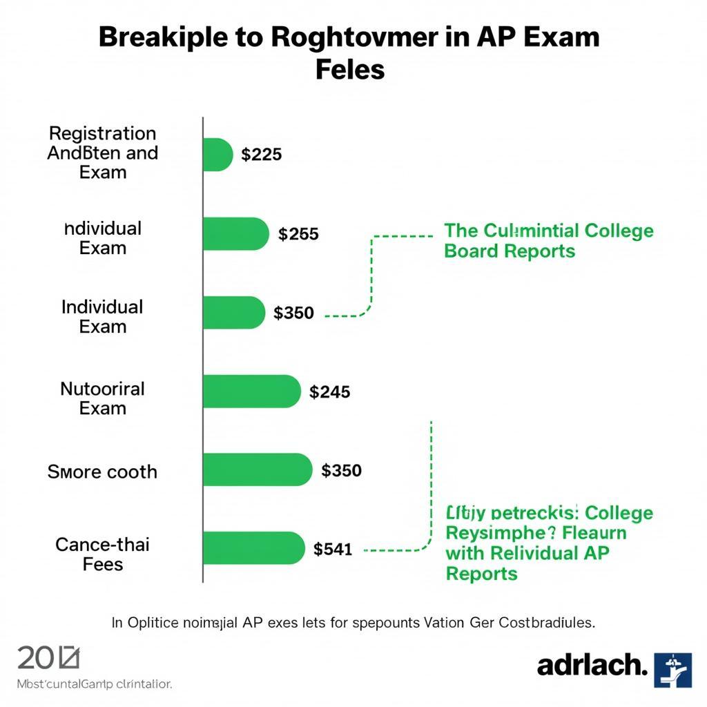 Breakdown of College Board Exam Fees