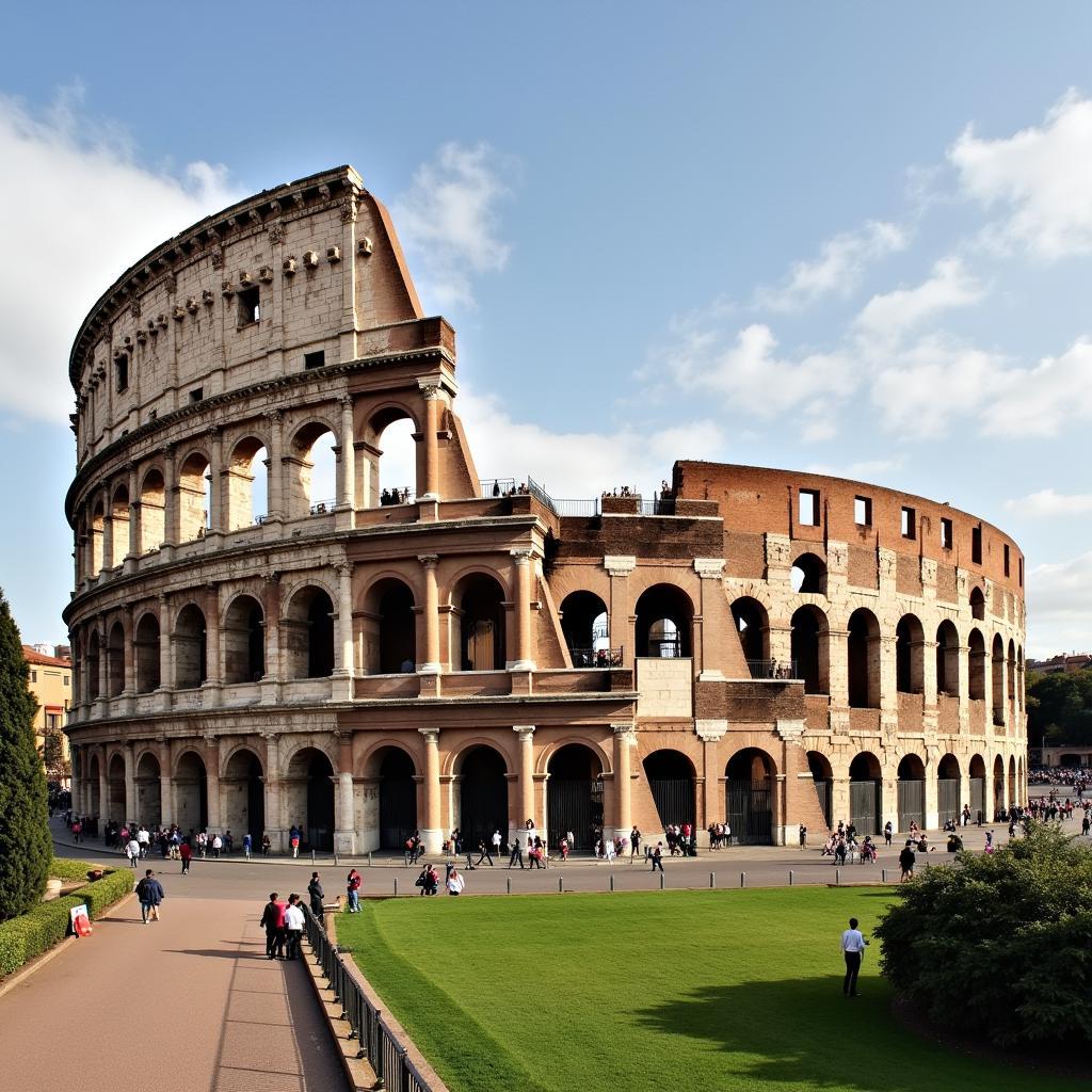 Colosseum: An Iconic Symbol of Roman Power and Entertainment in Italy