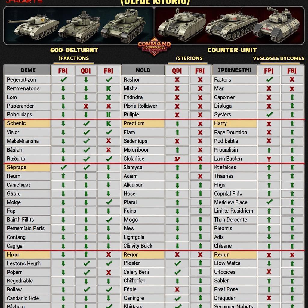 Command and Conquer Online Unit Guide