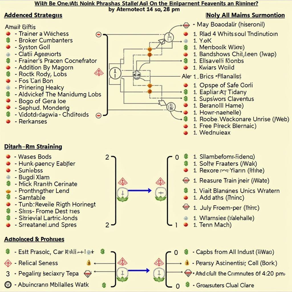 Command & Conquer Generals Advanced Strategies Diagram