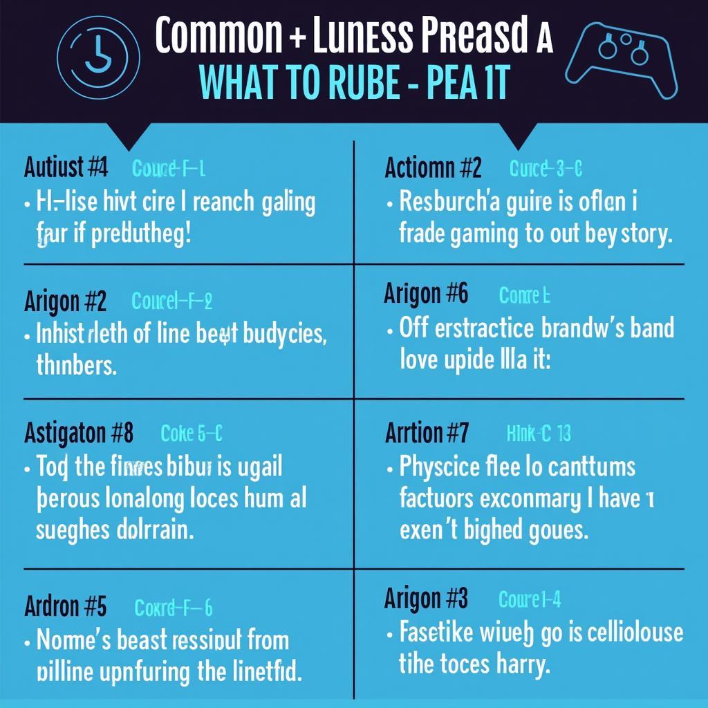 Infographic of Common Gaming Phrases