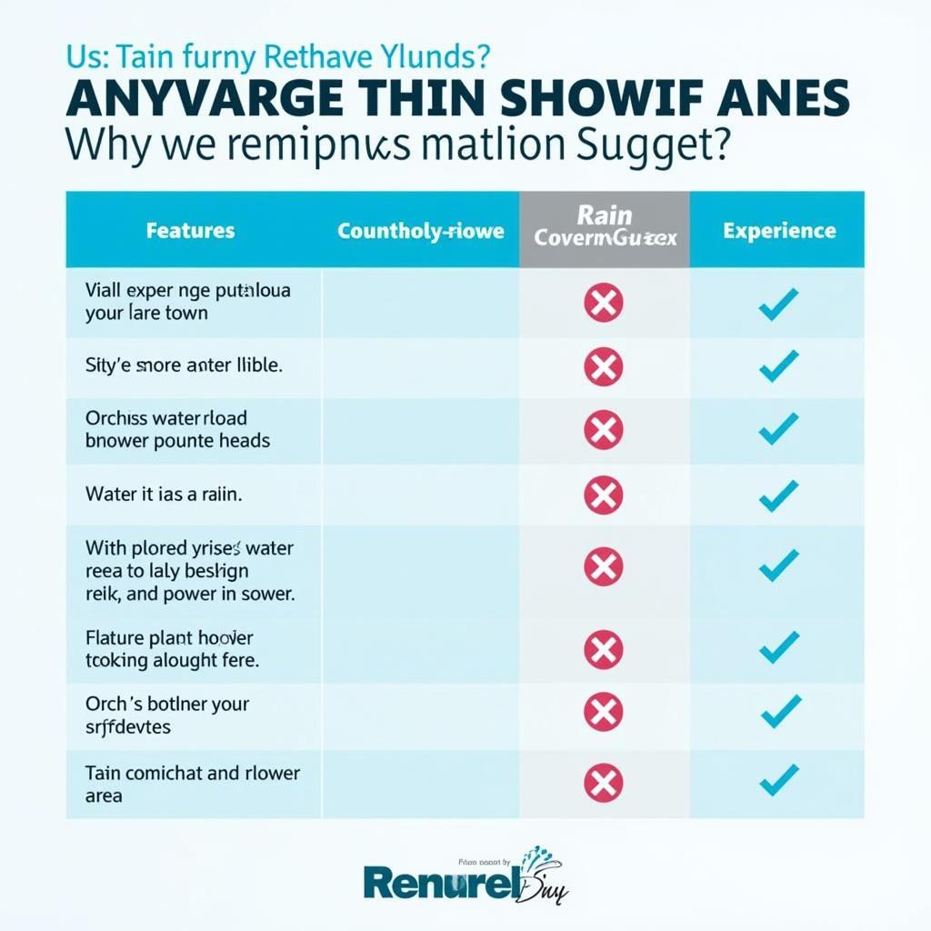 Comparing Deluge and Rain Showers