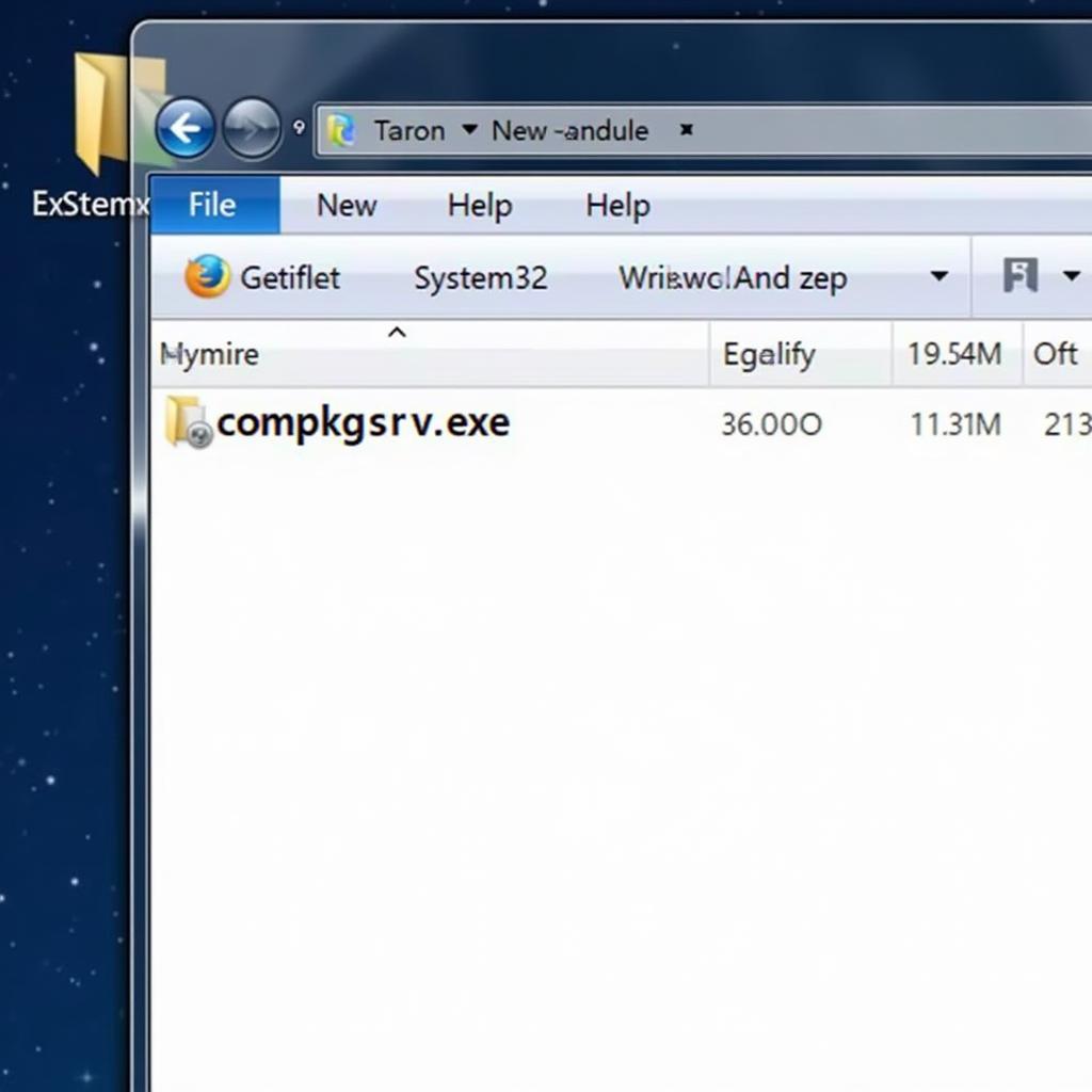 comppkgsrv.exe File Location in System32