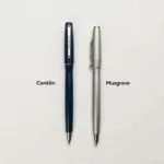 Conklin and Musgrave Pens Side-by-Side Comparison