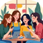 Connecting with Friends through Chat Brasi