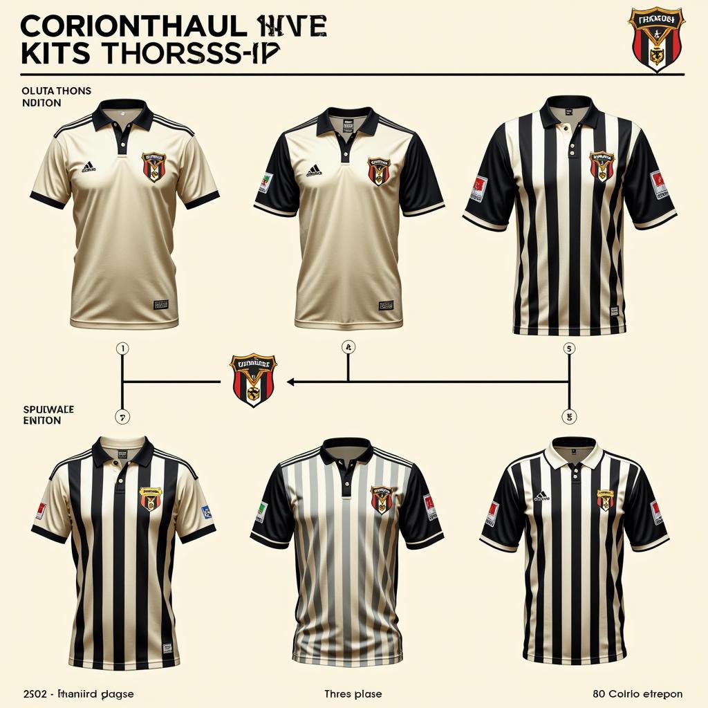 Corinthians Historical Kits Evolution