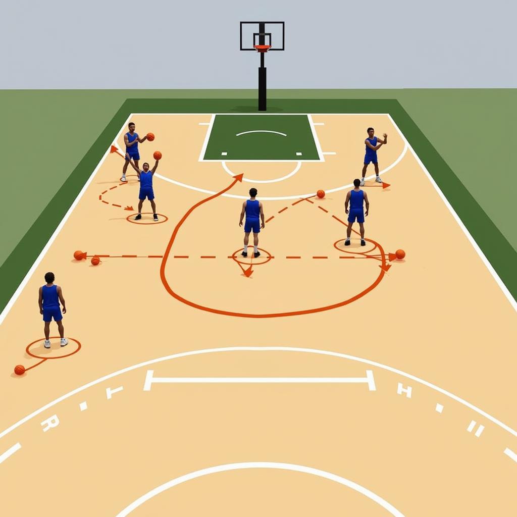 Corner Three-Point Shot in Basketball