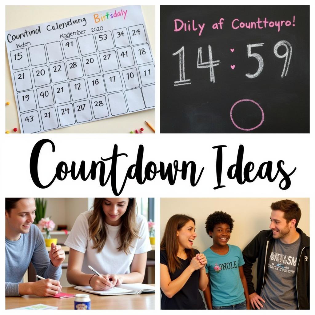 Countdown Activities and Ideas