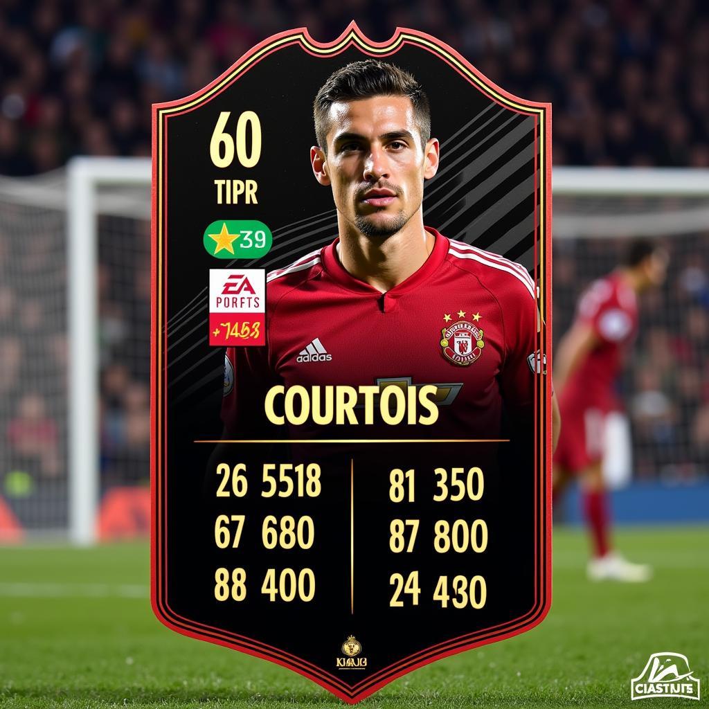 Courtois FIFA 23 Ultimate Team Card