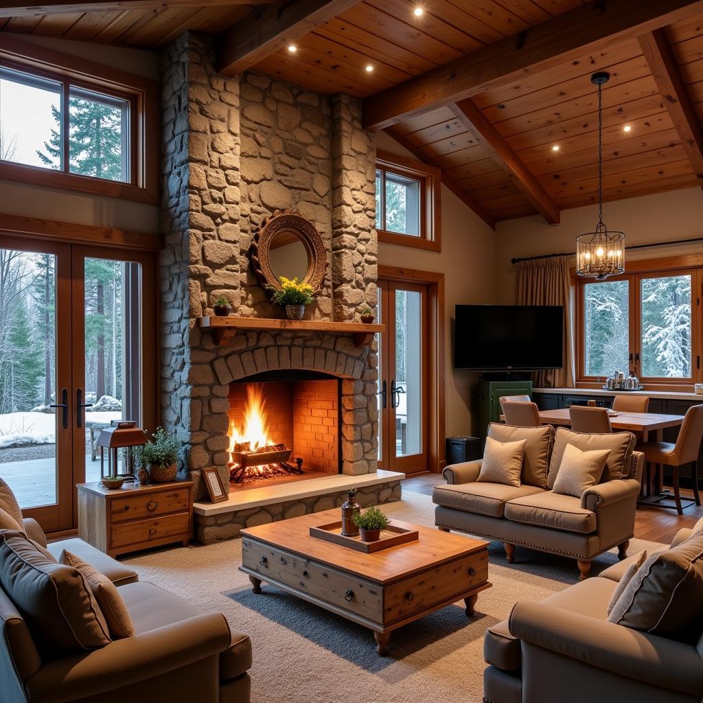 Creating a Cozy Chalet Interior