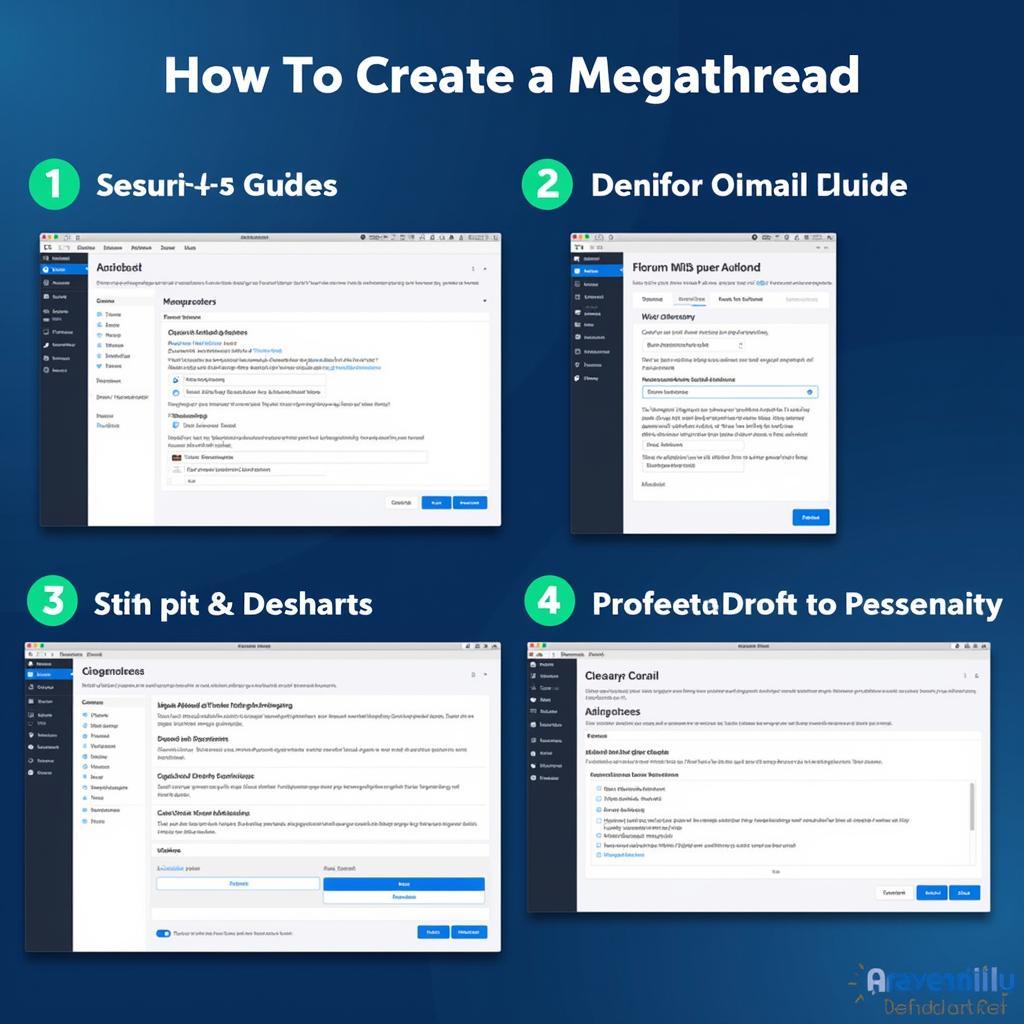 Steps to Create a Megathread