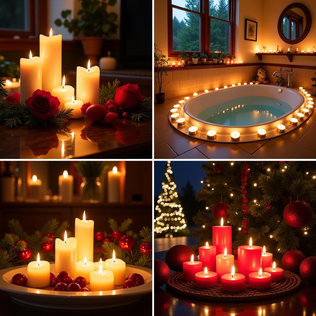 Creating Ambiance with Candle Displays