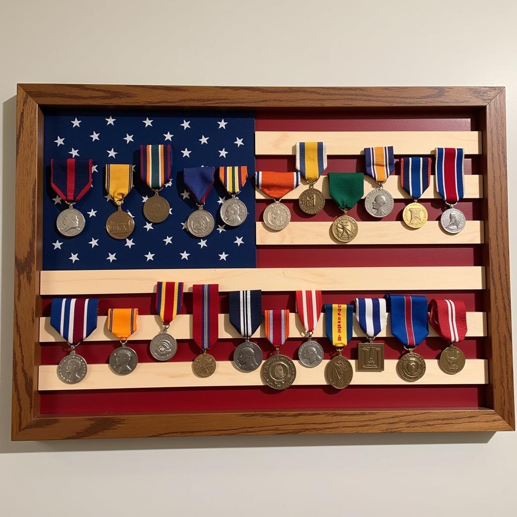 Creative Military Medal Display Ideas